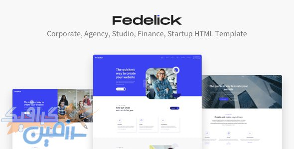 دانلود قالب سایت Fedelick – قالب چند منظوره و شرکتی HTML5