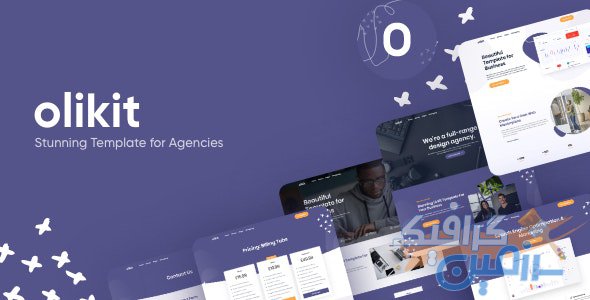 دانلود قالب سایت Olikit – قالب خلاقانه شرکتی HTML