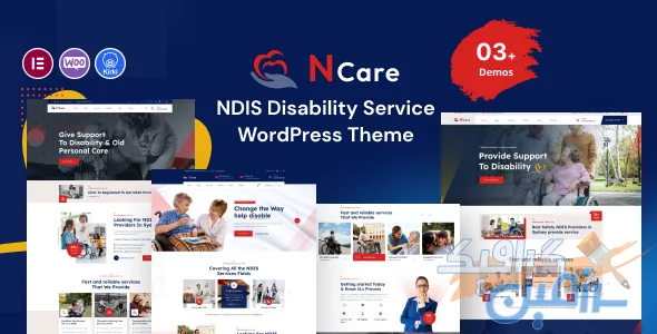 دانلود قالب وردپرس Ncare v1.1.2: قالب خدمات معلولیت NDIS