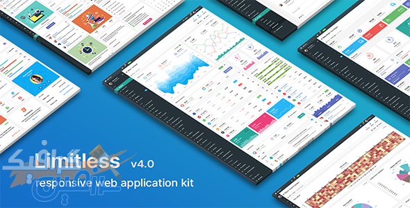 دانلود قالب سایت Limitless – قالب مدیریت و داشبورد راست چین