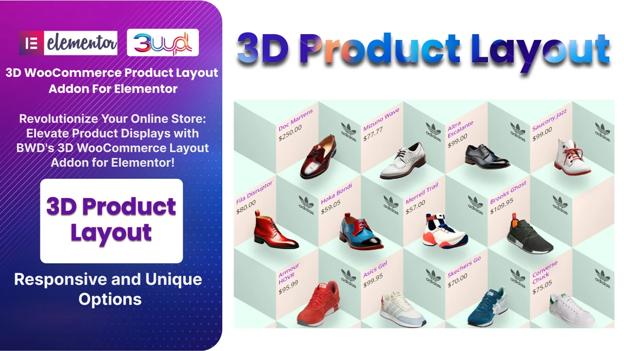 افزونه وردپرس BWD 3D WooCommerce Product Layout Addon