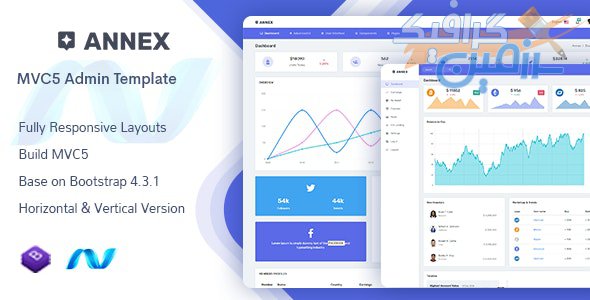 دانلود قالب مدیریت Annex – قالب ادمین و داشبورد حرفه ای