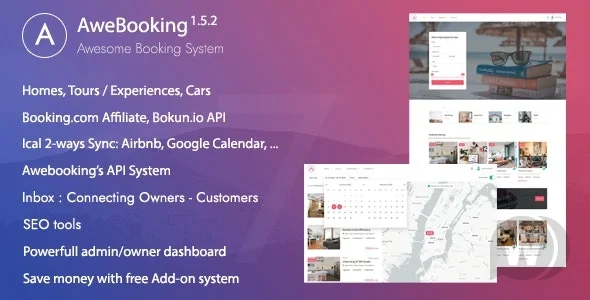 دانلود اسکریپت AweBooking – اسکریپت پیشرفته و قدرتمند مارکت حرفه ای