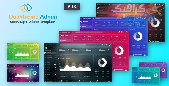 دانلود قالب مدیریت Dashtreme – قالب مدیریت و داشبورد چند منظوره بوت استرپ ۴