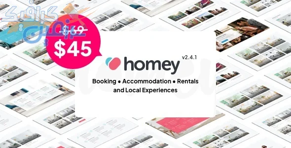 دانلود تم وردپرس Homey v2.4.0 - راهکار کامل برای ساخت سایت رزرواسیون آنلاین