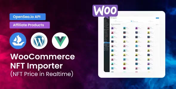 دانلود افزونه ووکامرس WooCommerce NFT Importer