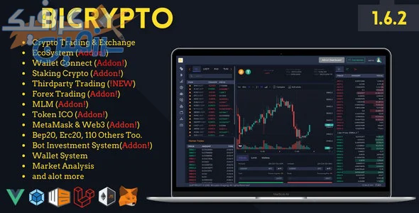 دانلود اسکریپت Bicrypto – پلتفرم معاملات ارز دیجیتال