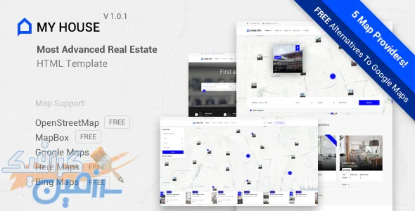 دانلود قالب سایت My House – قالب مشاور املاک پیشرفته HTML