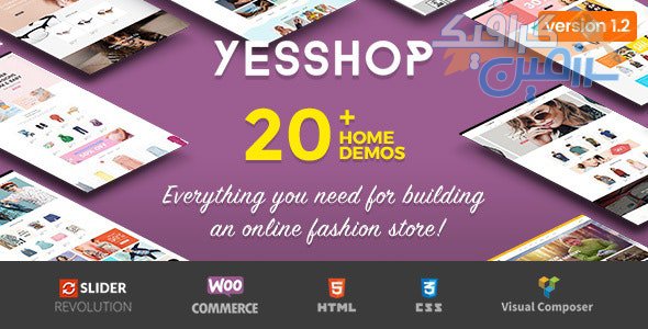 دانلود قالب وردپرس Yesshop – پوسته فروشگاهی راست چین و حرفه ای ووکامرس