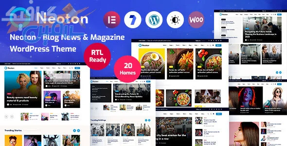 دانلود Neoton v4.0.9 - پوسته وردپرس خبری و مجله