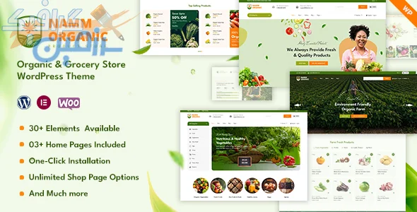 دانلود قالب وردپرس Namm v1.0.6 - راهکاری کامل برای ساخت فروشگاه آنلاین مواد غذایی