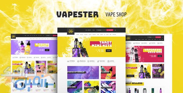 دانلود قالب وردپرس Vapester – پوسته خلاقانه فروشگاهی ووکامرس