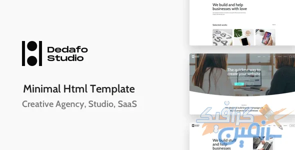 دانلود قالب سایت Dedafo – قالب کسب و کار و شرکتی حرفه ای HTML