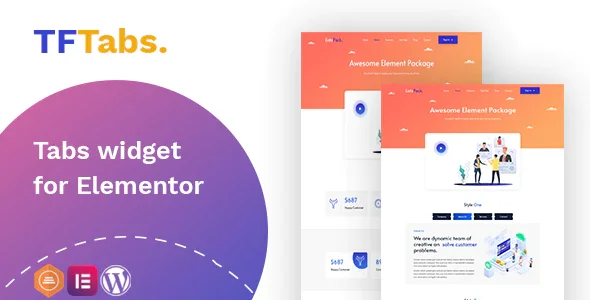 دانلود افزونه وردپرس TF Tabs widget – افزودنی و مجموعه ابزارک المنتور