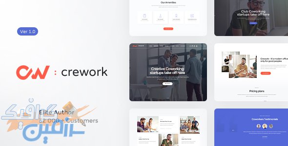 دانلود قالب وردپرس Crework – پوسته خلاقانه و واکنش گرا وردپرس