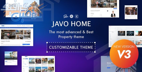 دانلود قالب مشاور املاک وردپرس Javo Home