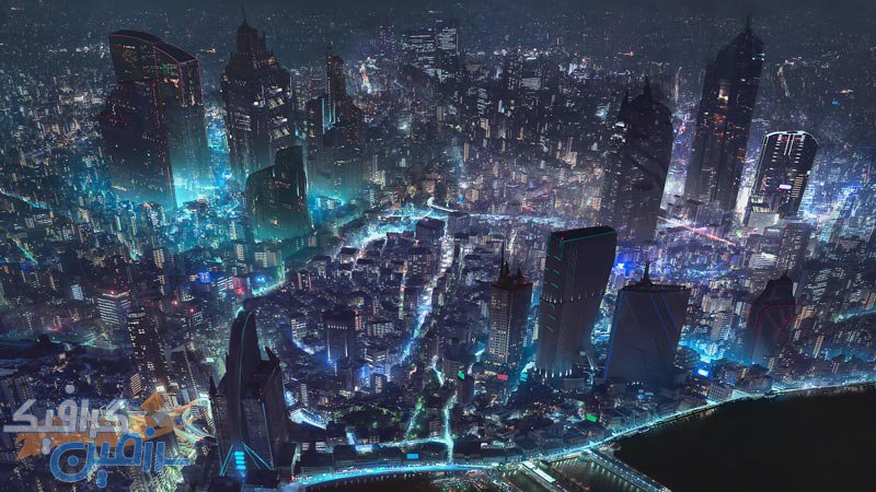 دانلود پروژه افتر افکت Cyberpunk City 4 in 1