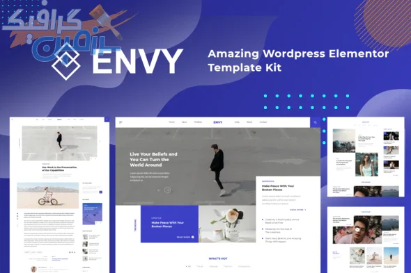 دانلود قالب المنتور Envy – پوسته وبلاگ و مجله ای وردپرس