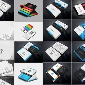 دانلود ۱۰۰ عدد تصویر به صورت لایه باز با موضوع کارت ویزیت های بسیار متنوع - CM 100 Massive Business Card Bundle