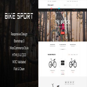 قالب سایت Bike Shop