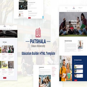 قالب سایت Patshala نسخه 1.0