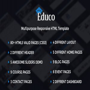 قالب سایت Educo نسخه 3.0.0