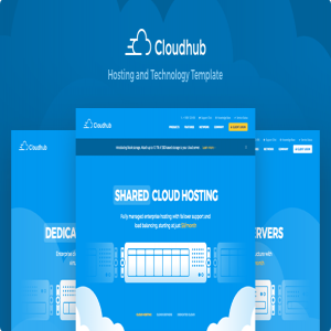قالب سایت Cloudhub نسخه 1.11