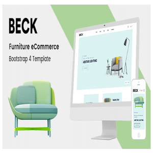 قالب فروشگاهی ووکامرس Beck نسخه 1.0