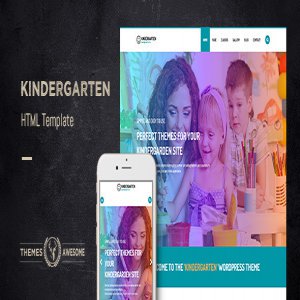 قالب سایت Kindergarten نسخه 1.0