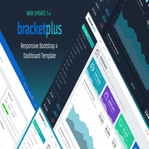 قالب مدیریت Bracket Plus نسخه 1.4 راست چین