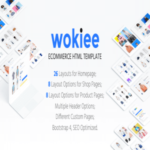 قالب سایت فروشگاهی Wokiee نسخه 1.0.7 راست چین