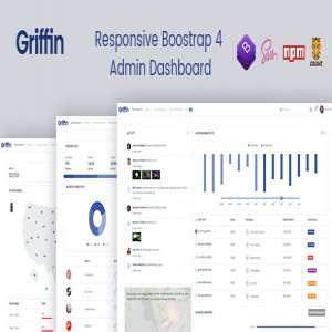 قالب سایت Griffin نسخه 1.0
