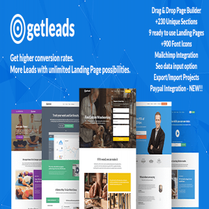 قالب سایت GETLEADS نسخه 1.5.5