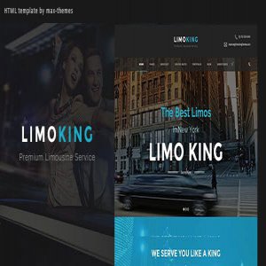 قالب سایت Limo King نسخه 1.0