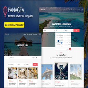 قالب سایت سفر و توریست و دایرکتوری تور PANAGEA نسخه 1.2