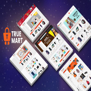 قالب سایت فروشگاهی ووکامرس Truemart