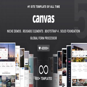 قالب چندمنظوره سایت Canvas نسخه 5.9 کامل راست چین