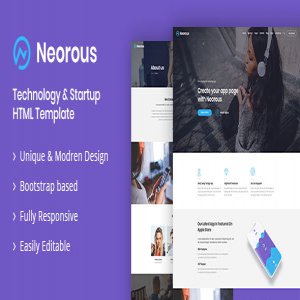 قالب سایت Neorous