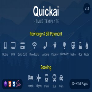 قالب سایت Quickai