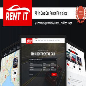 قالب سایت Rent It نسخه 1.3.1