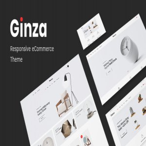 قالب فروشگاهی ووکامرس Ginza نسخه 1.0