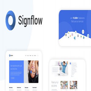 قالب وردپرس استارت آپ Signflow نسخه 1.4.5