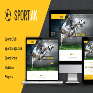 قالب وردپرس فوتبال SportAK نسخه 1.21