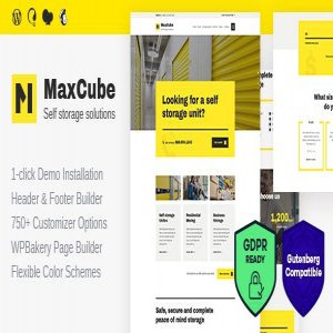 قالب وردپرس MaxCube نسخه 1.1