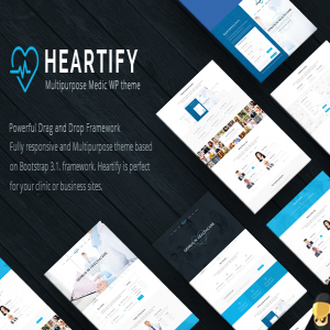 قالب وردپرس پزشکی Heartify نسخه 1.1