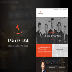 قالب وردپرس وکالت Lawyer Base نسخه 1.0.4