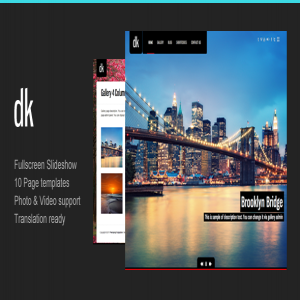 قالب وردپرس عکاسی DK نسخه 1.2
