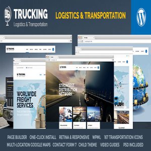قالب وردپرس Trucking نسخه 1.4.6