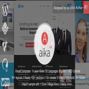 قالب چندمنظوره وردپرس Aaika نسخه 3.1.4