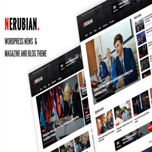 قالب خبری وردپرس Nerubian نسخه 1.0.7